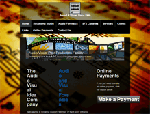 Tablet Screenshot of abaudio.com